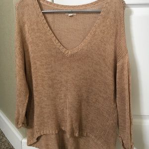 Tan sweater from American Eagle