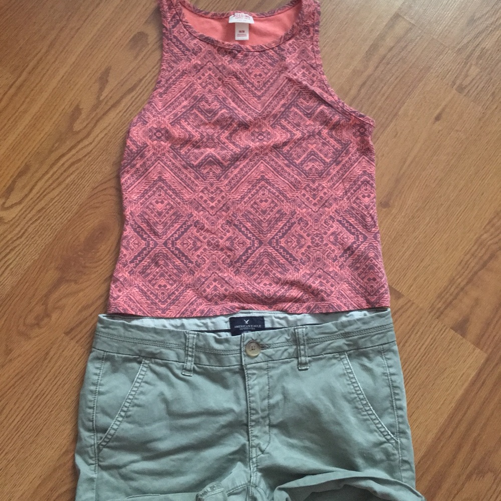 LAST CALL Bandana Print Tank Top