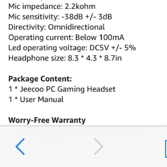 computer headphones mic detail - Picture 2 of 2