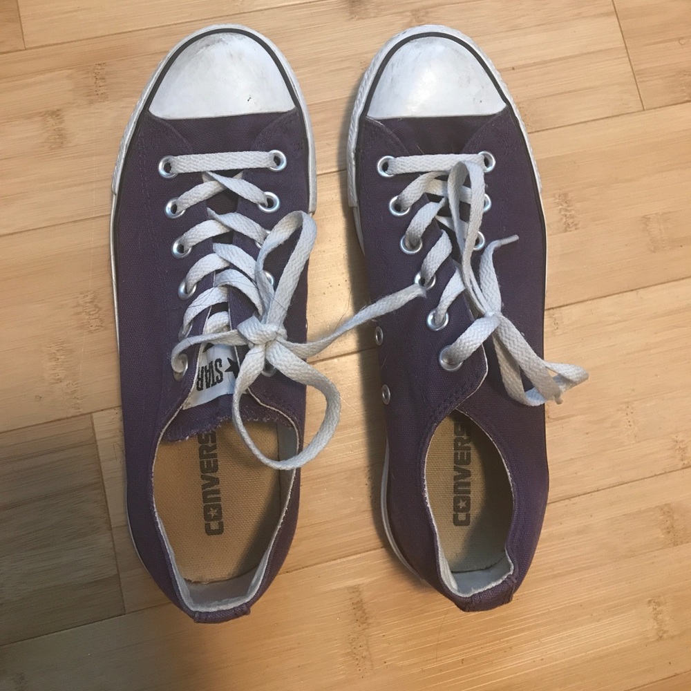 Purple converse!