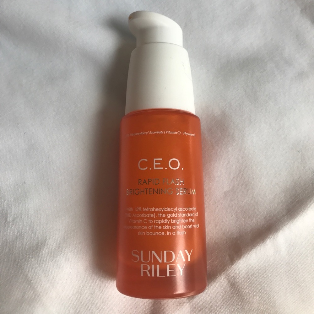 Sunday Riley CEO Rapid Flash Brightening Serum
