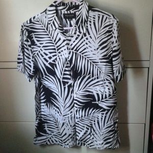 New Pacsun Floral Hawaiin Shirt Button Down Sz S
