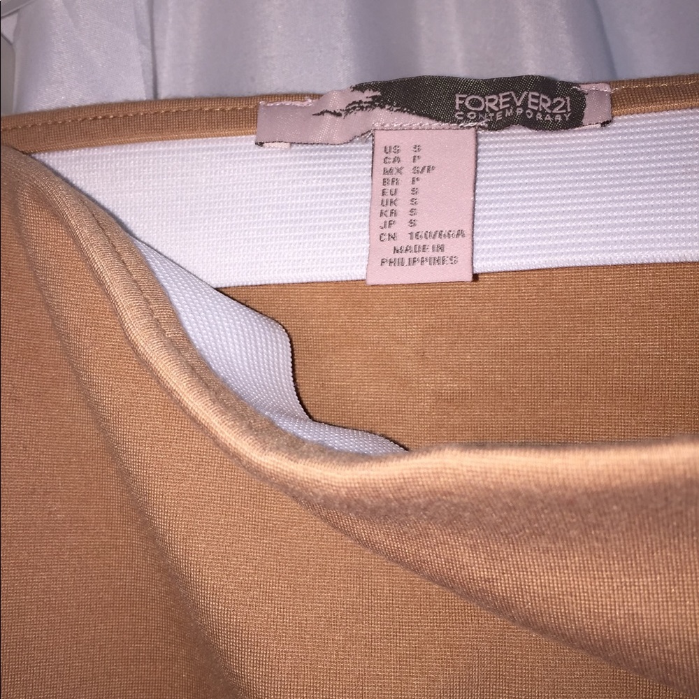 forever21 high waisted body con skirt