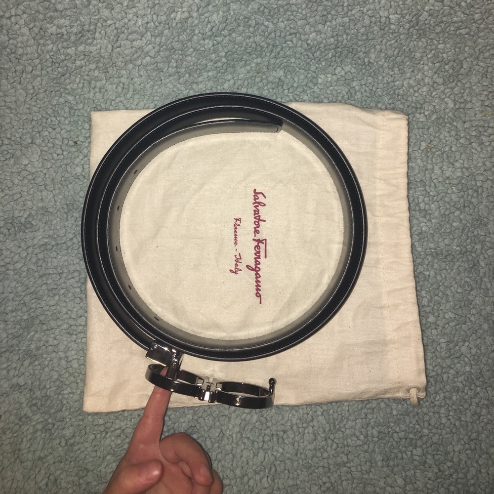 Authentic Salvatore Ferragamo belt.