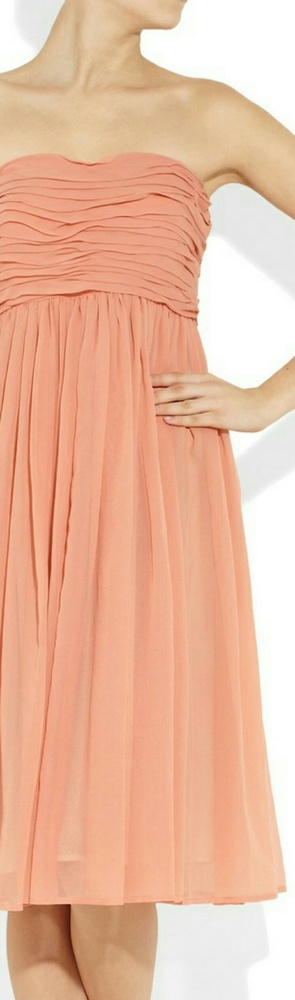 Chloe strapless dress