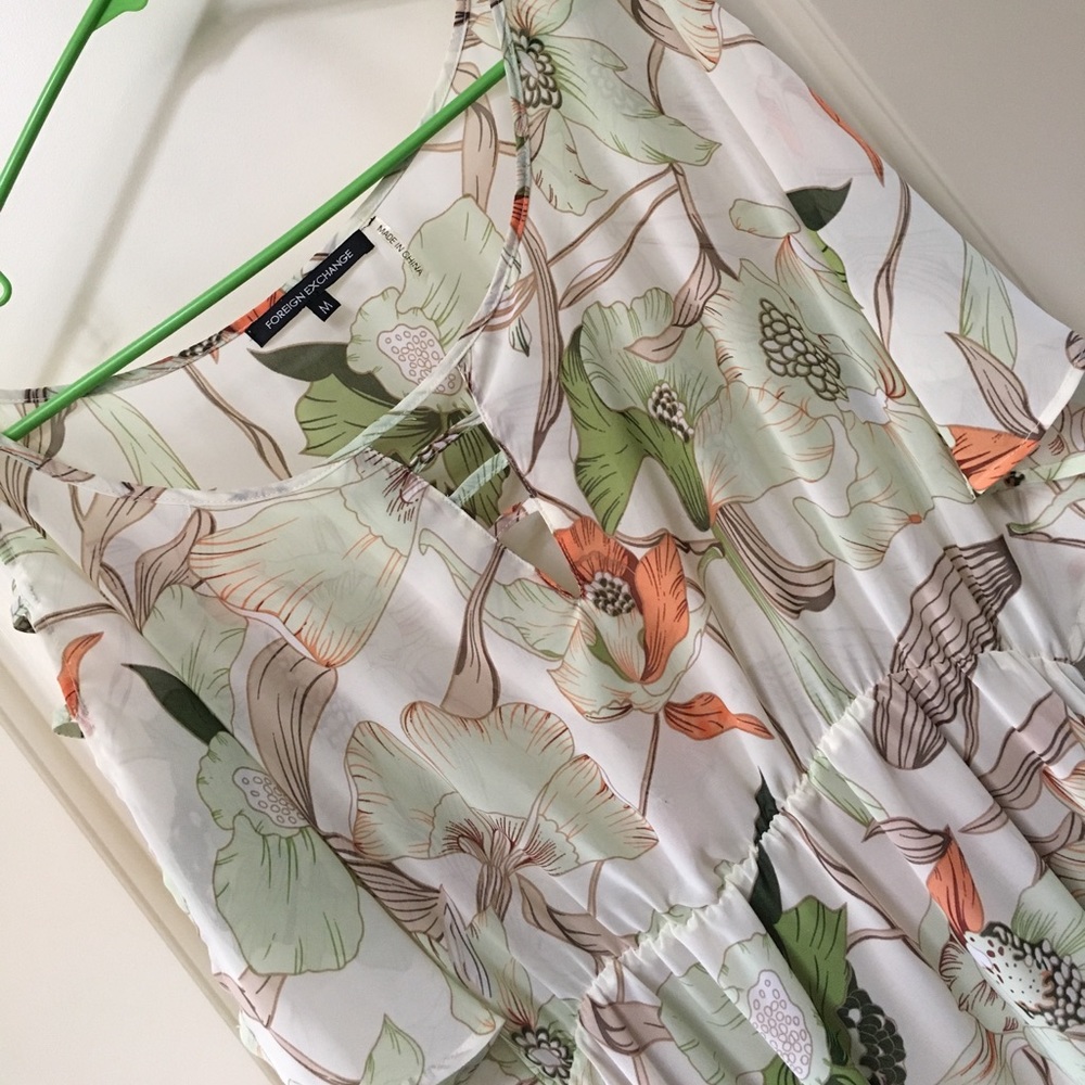 70s floral dress