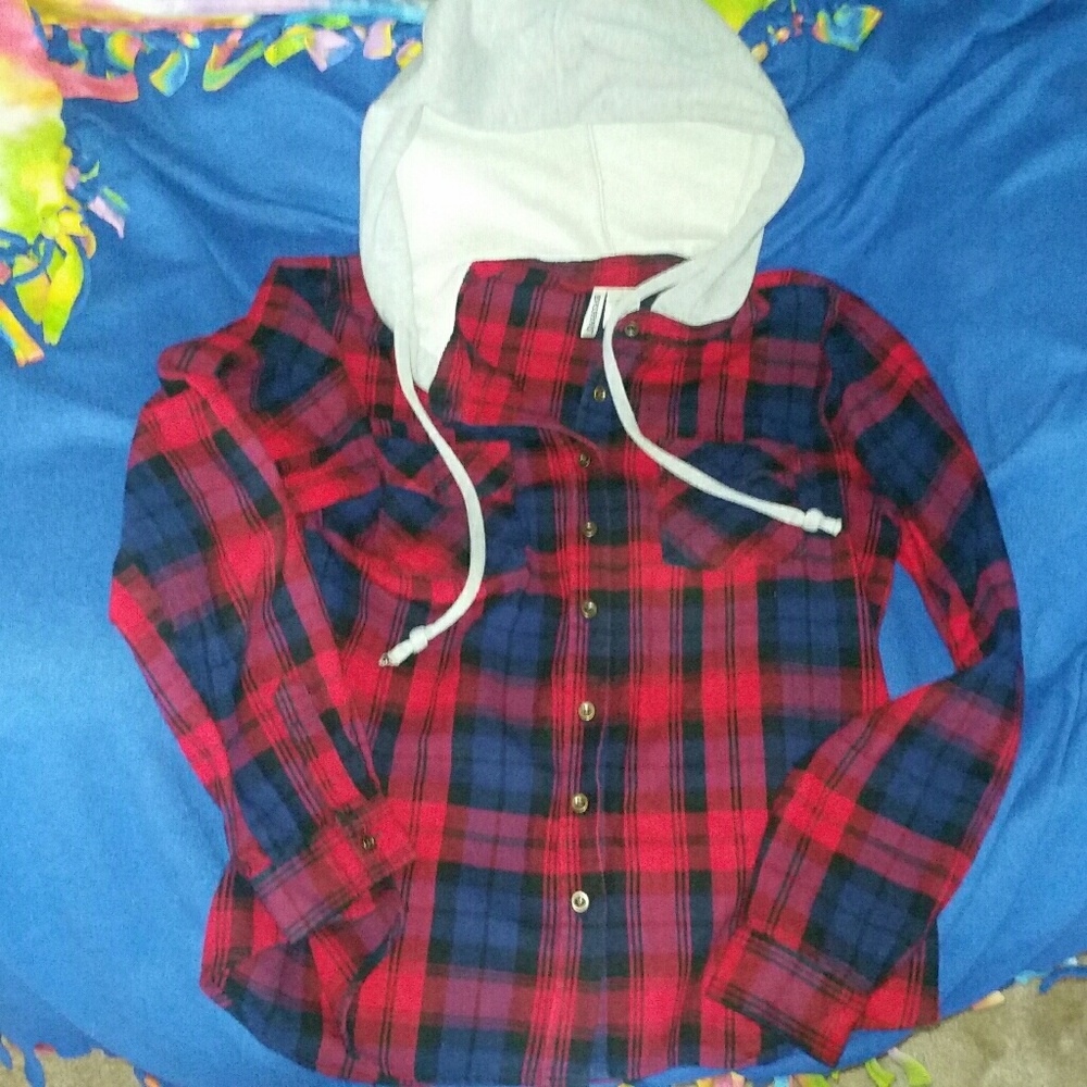 Flannel Hoodie