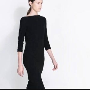 Zara Black Body con dress.