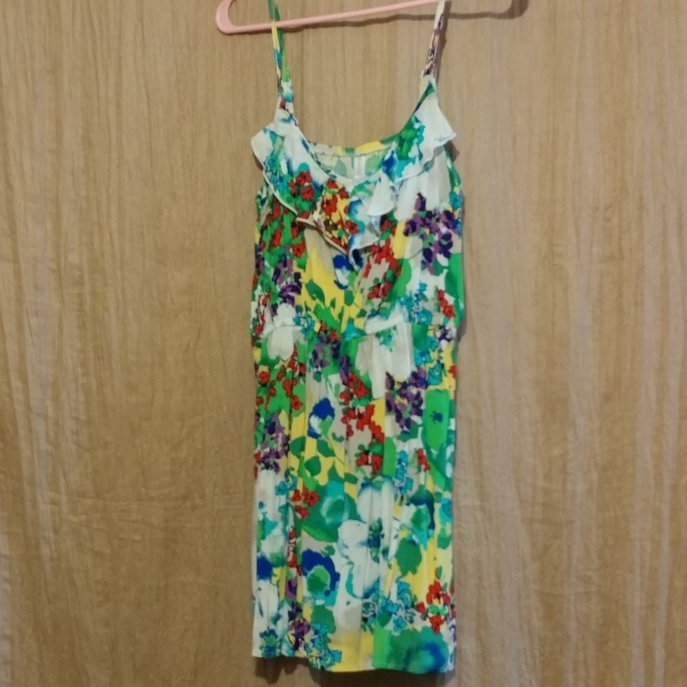 Xhileration floral summer mini dress