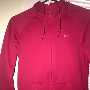 Nike dri fit zip up