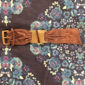 Distressed Leather Bracelet