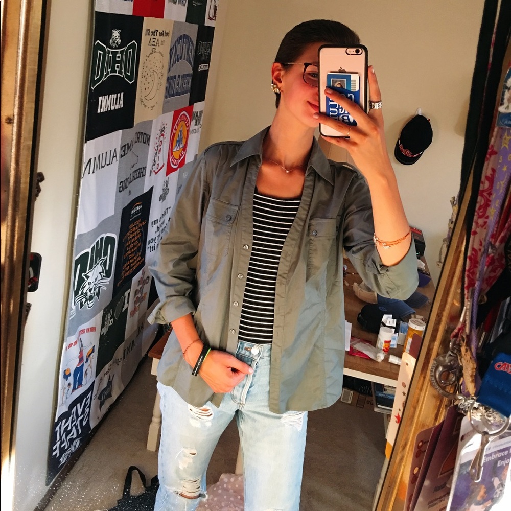 Army Green Long Sleeve