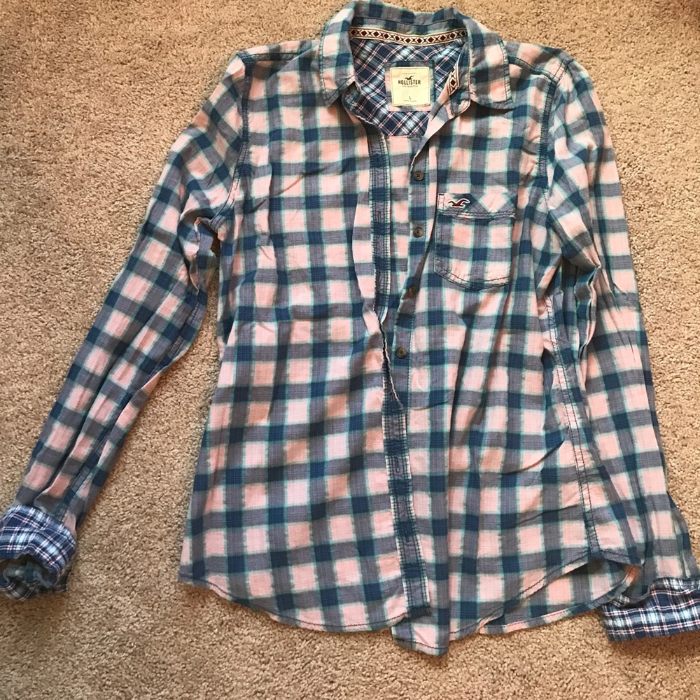 Hollister flannel long sleeve