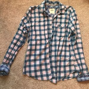 Hollister flannel long sleeve