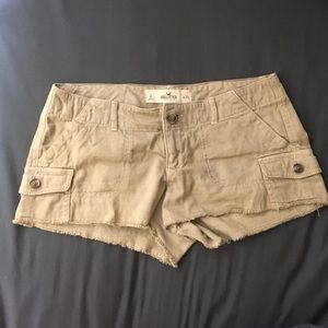 Tan Hollister shorts