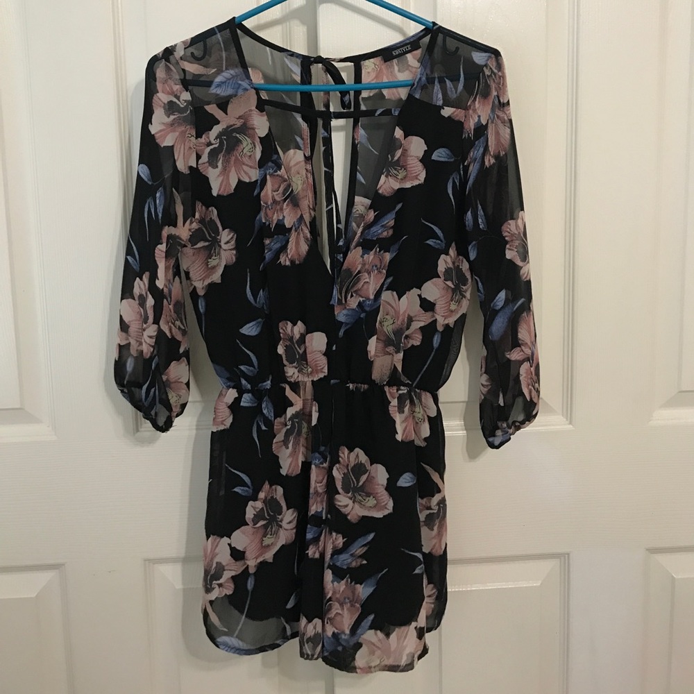 Floral Romper