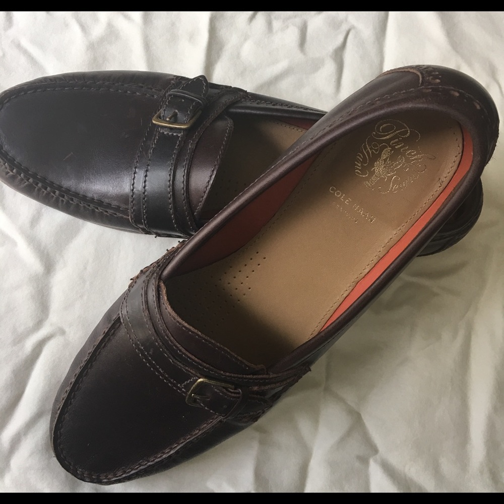 NEW mens Cole Haan leather loafer