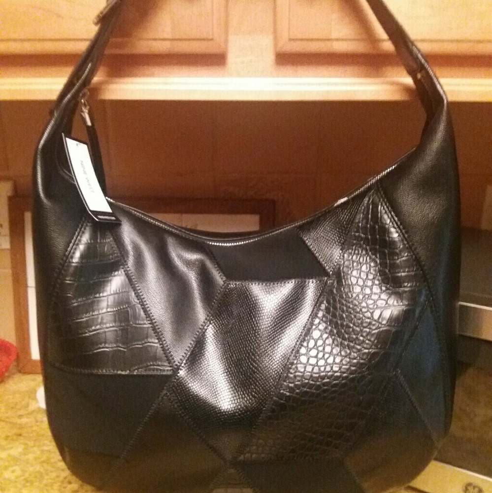 Nine West Patchwork Hobo Bag