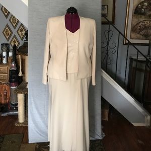 Formal two piece gown