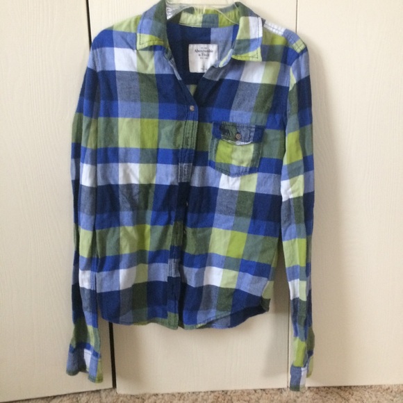 Plaid long sleeve flannel - Picture 1 of 2