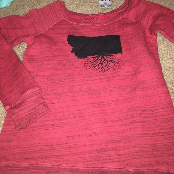 NWT Red and black Montana sweatshirt - Picture 1 of 4