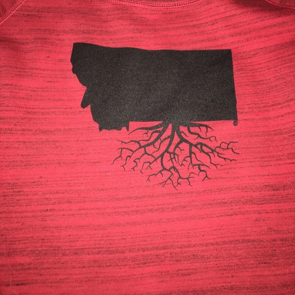 NWT Red and black Montana sweatshirt - Picture 4 of 4