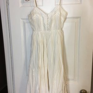 White, vintage inspired dress