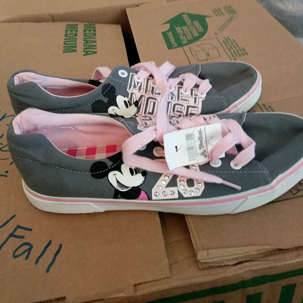 New tennis shoes from Disneyland