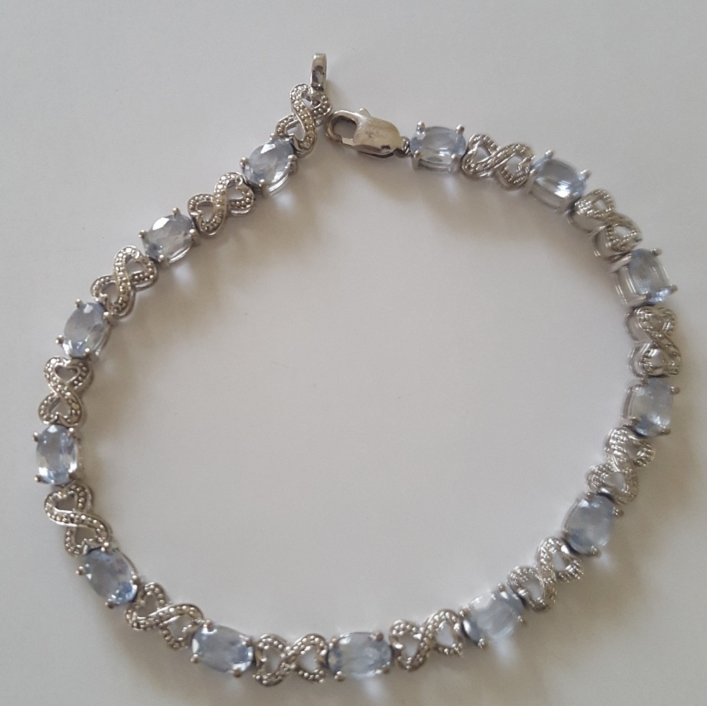 Diamond and Sapphire bracelet