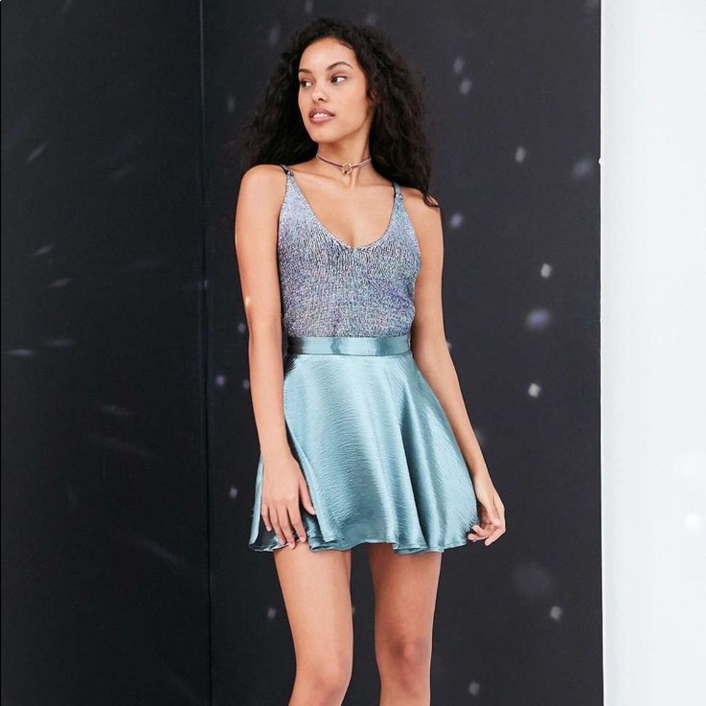 NWT Urban outfitters teal skirt