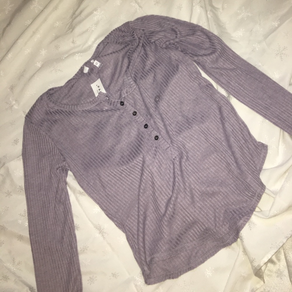 Me to we purple long sleeve