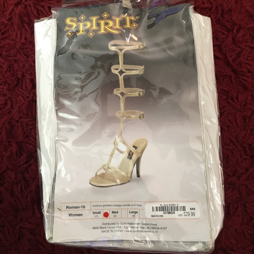 Gold Goddess Strappy sandle