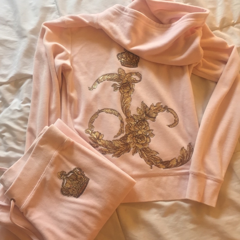 Juicy couture velour tracksuit✨