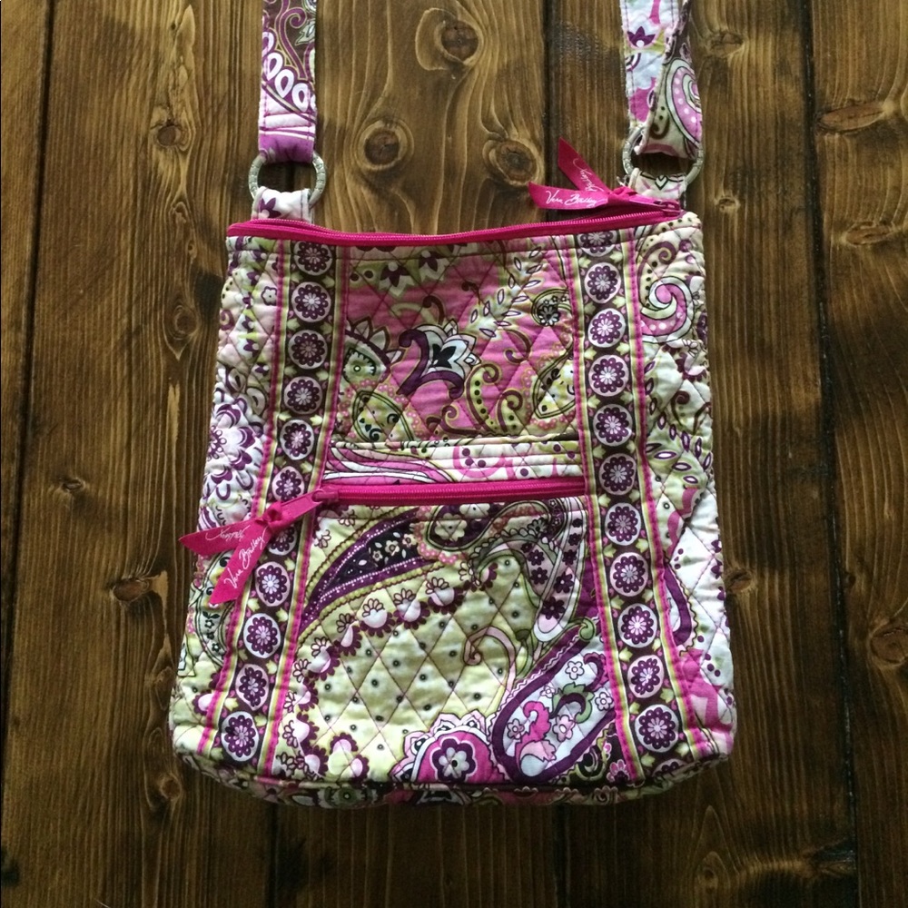 Vera Bradley "Very Berry Paisley" Hipster Purse