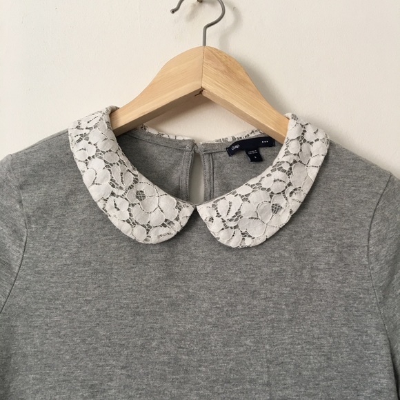 GAP Tops - 🎉SALE🎉 GAP Lace Peter Pan Collar Top