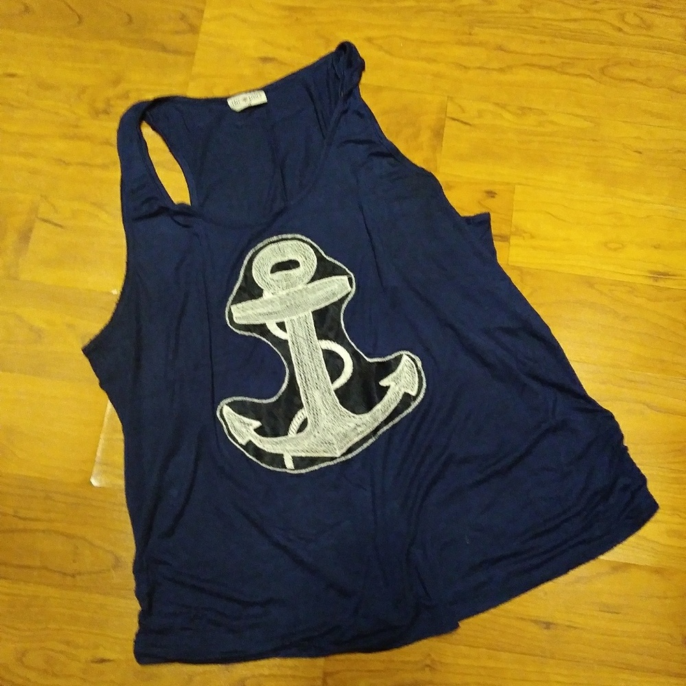 Navy blue Tank top