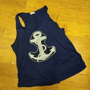 Navy blue Tank top