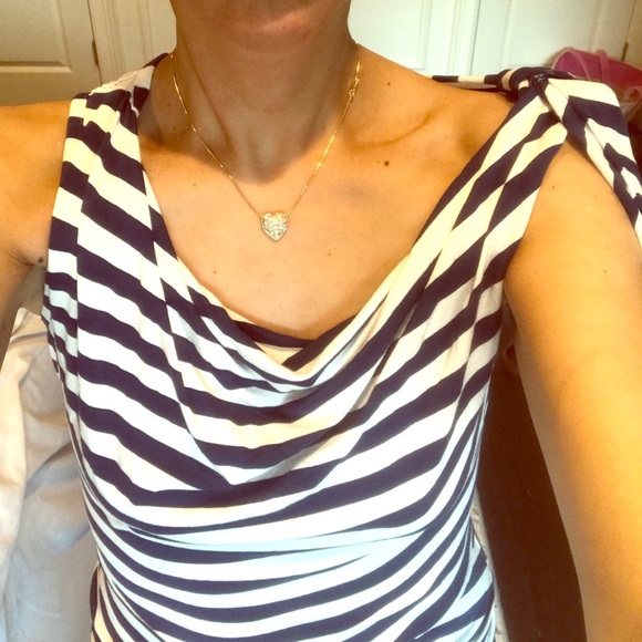 !!5 for $25!! Blue and white stripes Topshop dress - Picture 4 of 5