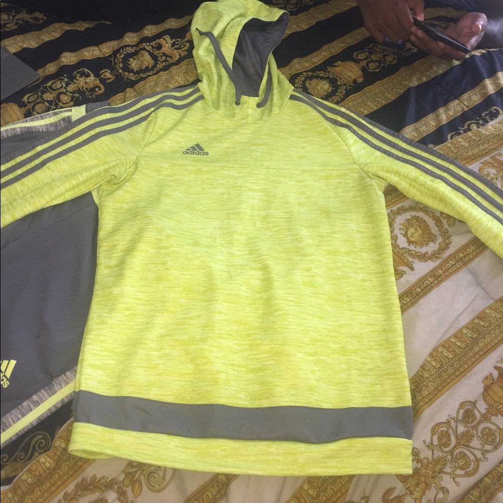 Adidas pull over hoodie