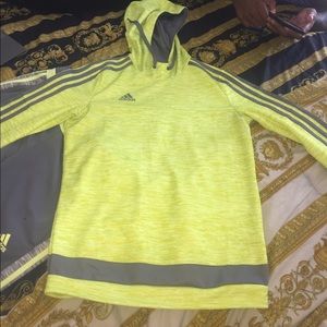 Adidas pull over hoodie