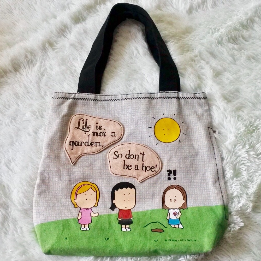 ☀️"Life's Not A Garden,So Don't Be A Hoe" tote