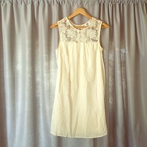 Old Navy cream dress