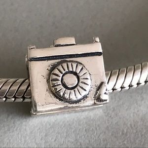 Biagi Sterling Silver Camera Bead Charm New