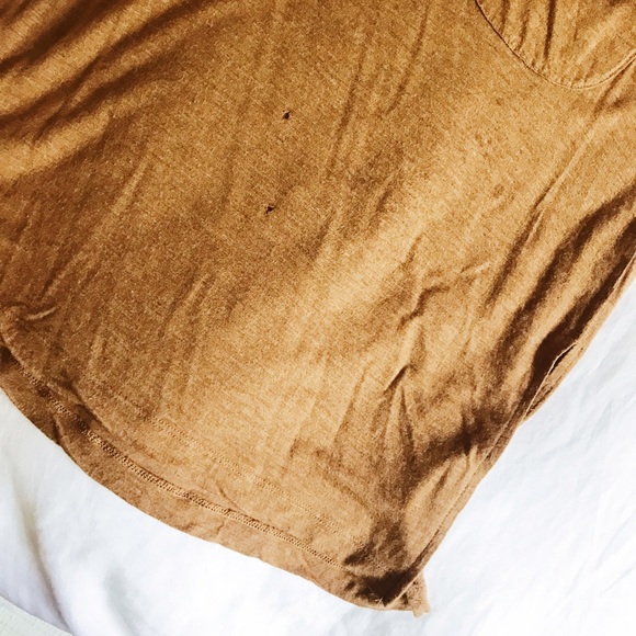 Madewell anthem short-sleeve scoop tee in fig - Picture 3 of 7