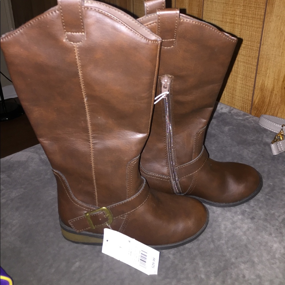 Brand new Cat & Jack tall brown boots