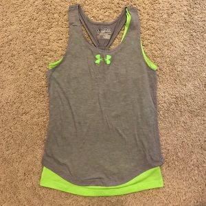 Girls small Under Armor tank top
