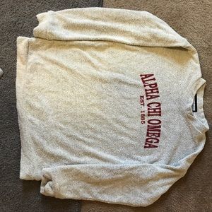 Alpha Chi Omega woolly sweatshirt