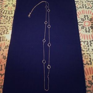 Silpada long silver necklace