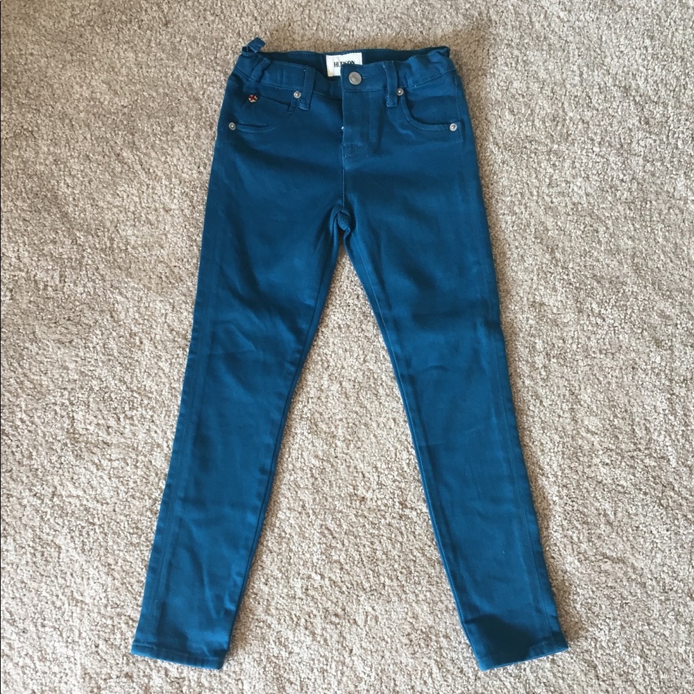 Girls Teal Hudson Jeans