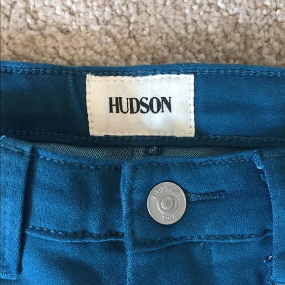 Girls Teal Hudson Jeans - Picture 4 of 4